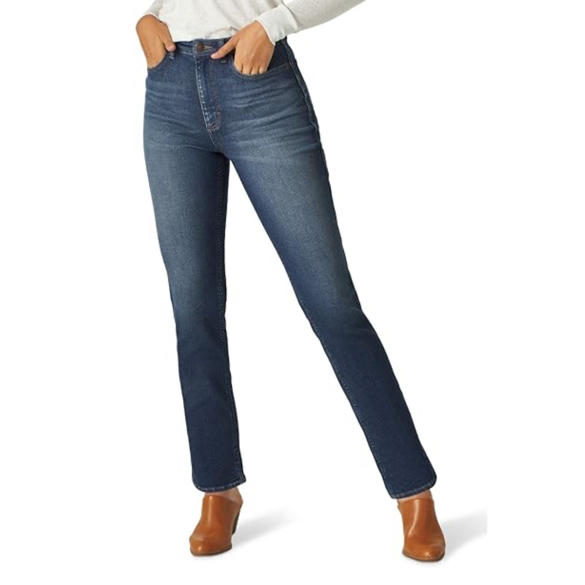 Lee Cooper  Holly Straight Fit Jeans  27w X 29l  Blue